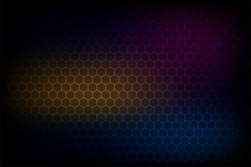 Creative geometric wallpaper. Trendy gradient shapes composition