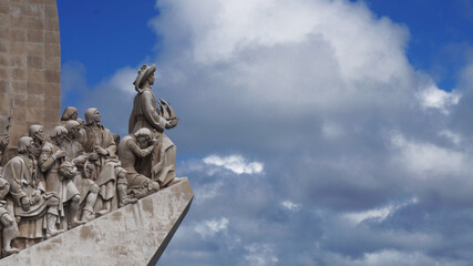 Fototapeta na wymiar Statue of Prince Henry the Navigator, Lisbon, Portugal