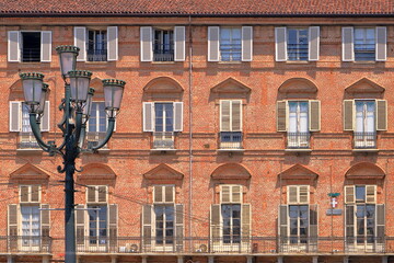 Palazzo storico a Torino, Italia, Hitorical building in Turin, Italy 