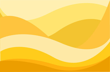 Abstract yellow tone color background pattern wallpaper. Vector design layout for business presentations, flyers, posters, and invitations.