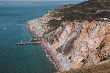 Alum Bay, Isle of Wight, England