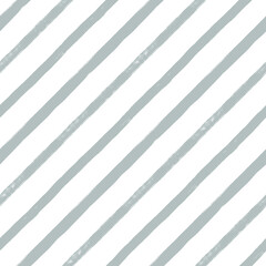 Diagonal stripes pattern, seamless brush texture lines background, monochrome geometric parallel strokes, oblique linear vector