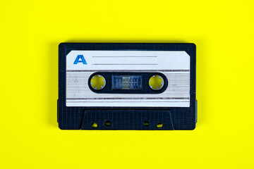 Obraz premium Old Audio Cassette closeup
