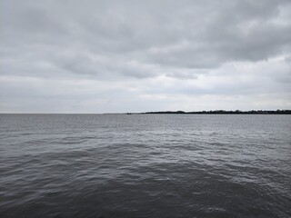 Obraz premium Waters off the coast of Brightlingsea, Essex, England