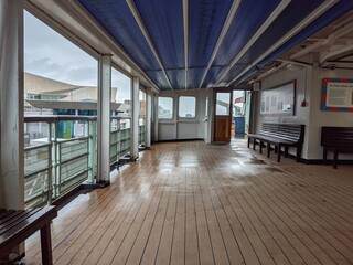 Onboard the MV Snowdrop, Liverpool.