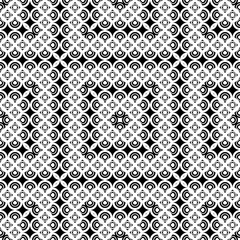Design seamless monochrome pattern