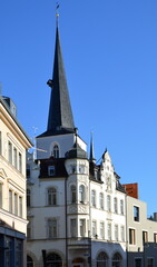 Fototapeta premium Historische Bauwerke in der Altstadt von Weimar, Thüringen