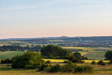 Obraz premium sunset over palatinate