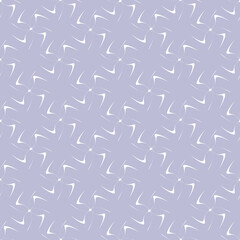 Abstract white elements on a purple background. Seamless patterns. Natural pattern. For wallpapers, textiles and backgrounds.