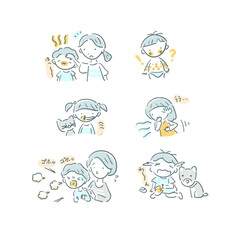 子どもの病気とけが