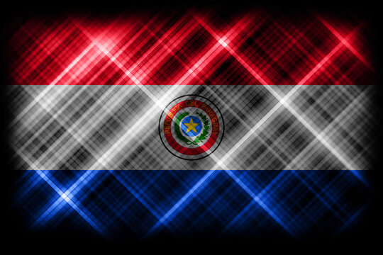 Paraguay flag, national flag, modern flag