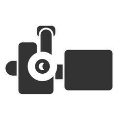 Video Camera solid icon.