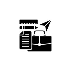 Business Management icon in vector. Logotype