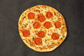 Italian traditional cuisine – Pizza pepperoni