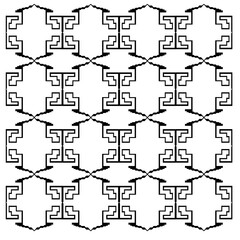 Luxury design Ornaments, Aztecs pattern background