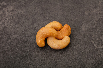 Natural organic Cashew nut heap