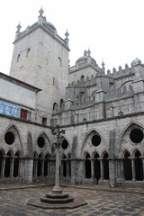 cathedral in porto (portugal) 