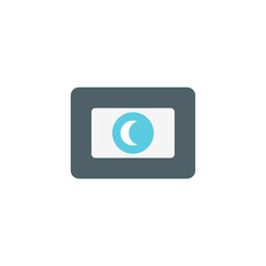 Action Camera flat icon.