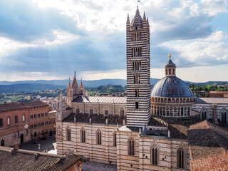 Siena cathedral, Tuscany Italy 