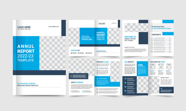Corporate business presentation backgrounds design template and page layout design for brochure ,book , magazine, annual report and company profile , graphic elements design concept For Business.