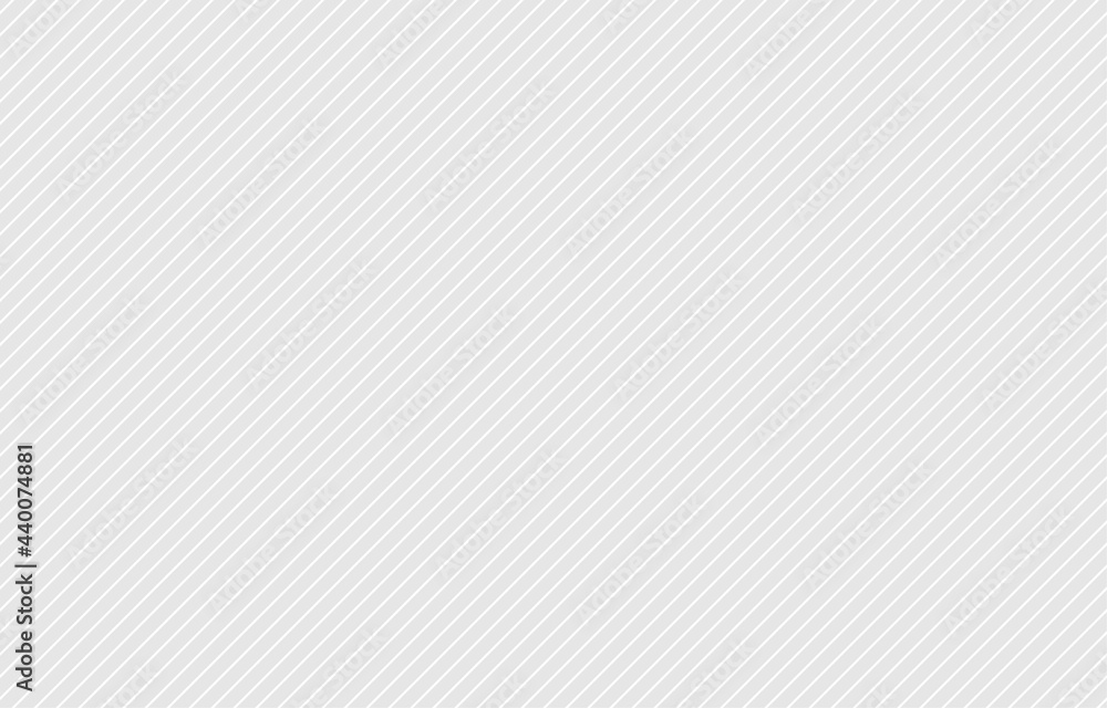 Wall mural white diagonal thin lines seamless pattern on gray background vector