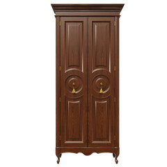 Wooden cabinet in classic style