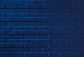 mur de briques bleues, texture de mur de fond de briques bleues, papier peint bleu foncé, fond de modèle