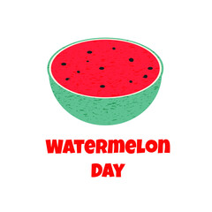 Watermelon Day - A simple Summer Card.
