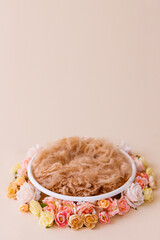 Newborn or sitter digital background. Customizable newborn digital backdrop.