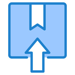 export blue style icon