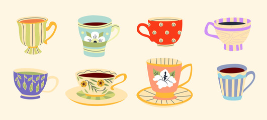 Tea Cups Set