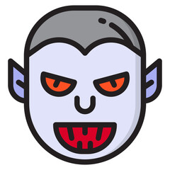 Dracula color line style icon