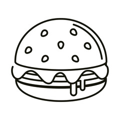 fast food burger