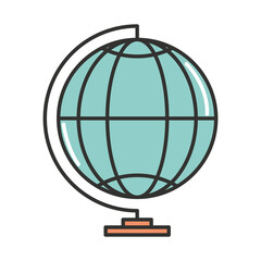 school globe map