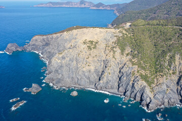 愛媛県愛南町　高茂岬の風景