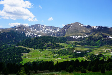 landscape with mountains