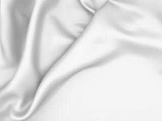 White fabric texture background. Luxury cloth background