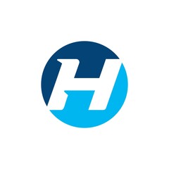 Letter H logo design. Graphic Alphabet Symbol for Corporate Business Identity