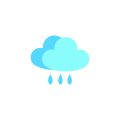 Weather icon on a white background. Vector illustration.