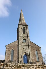 Fototapeta na wymiar St. Mary's church in New Ross Ireland was built in 13th century. It is now Anglican Communion Church in New Ross.
