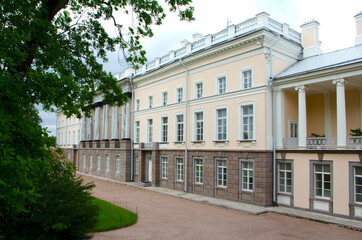 Catherine park in Tsarskoe Selo (Pushkin), St. Petersburg, Russia