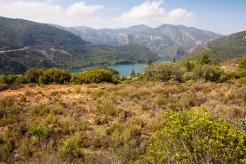Embalse de Camarasa. Cataluña. España. Europa.
