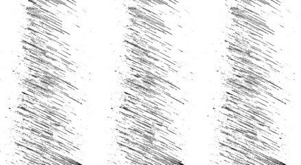 Obraz premium Rough black and white texture vector. Distressed overlay texture. Grunge background. Abstract textured effect. Vector Illustration. Black isolated on white background. EPS10