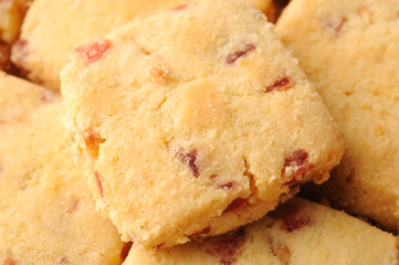 Hydrabadi Nan khatai or Nankhatai is and popular sweet biscuit made with butter, rifined  flour and dryfruits.