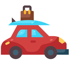 car flat icon