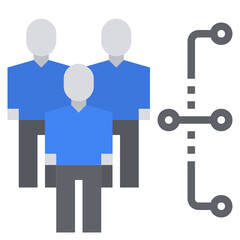 connection flat icon