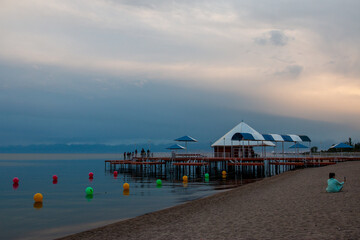 Pier on the beach