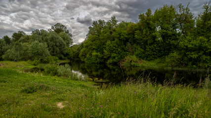 lake in the forest
