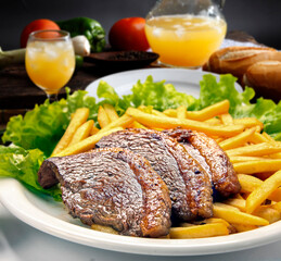 Picanha, traditional Brazilian beef cut