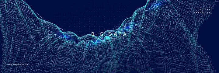 Artificial intelligence background. Digital